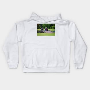 A Day Of Golf Kids Hoodie